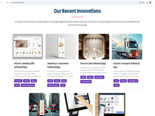 Unicorn Jewellery software